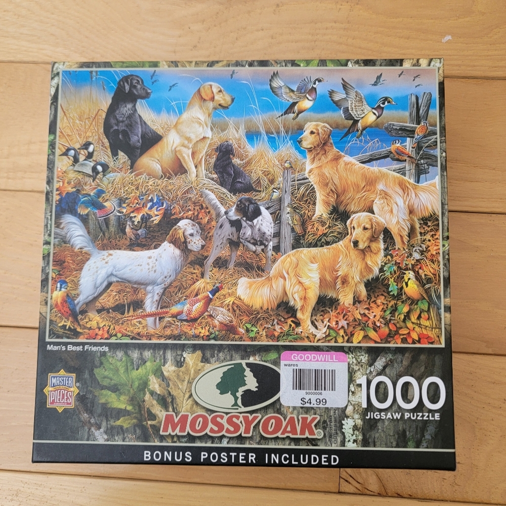 Mossy Oak Man's best friend 1000pc Puzzle